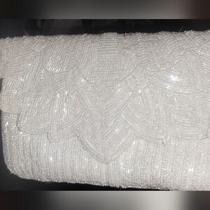 Hand beaded clutch by LuLus